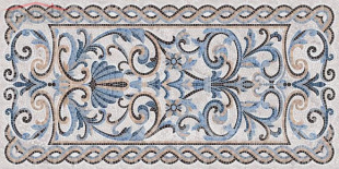 Плитка Kerama Marazzi Мозаика синий декорированный лаппатированный SG590902R (119,5x238,5)